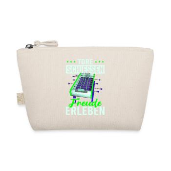 Tischfussball Geschenk Fans Wuzler Tischfussball - Bio-Täschchen - Natur - Vorne