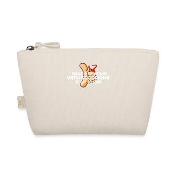 Ich beteilige mich an Daumenkriegen mit der Scorpions Retro Gang - Bio-Täschchen - Natur - Vorne
