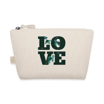 Sea Turtle Tortoise Love - Organic Pouch - nature - Front