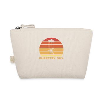 Puppetry Guy Puppeteer Ventriloquist - Organic Pouch - nature - Front