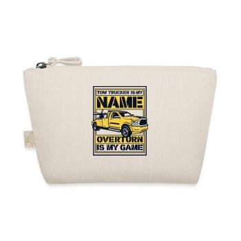 Is My Name Overturn Is My Game Abschlepper - Bio-Täschchen - Natur - Vorne