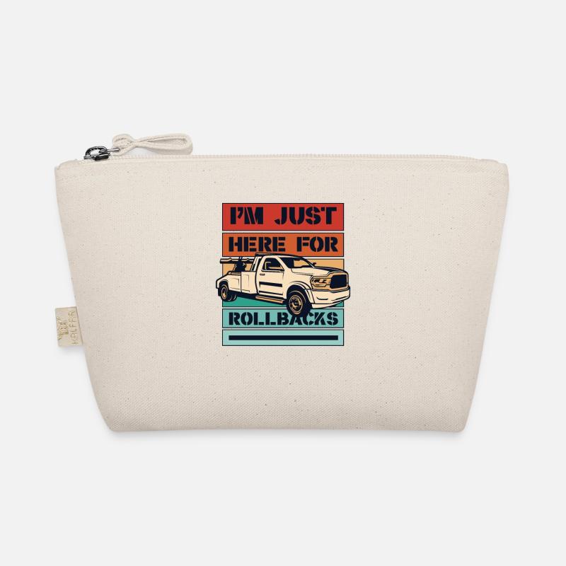 I'm Just Here For Rollbacks Tow Truck Organic Pouch