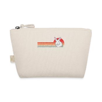 Lapin Rétro Lapin Lapin Vintage - Trousse biologique - nature - Devant