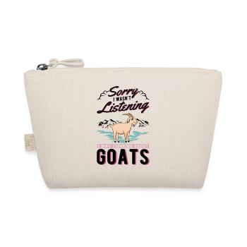Chèvres Cadeau Chèvre Hôte Chèvre - Trousse biologique - nature - Devant