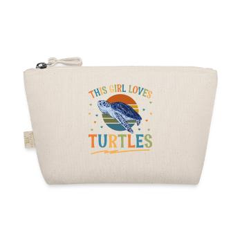 Sea Turtle Tortoise Retro Vintage - Trousse biologique - nature - Devant