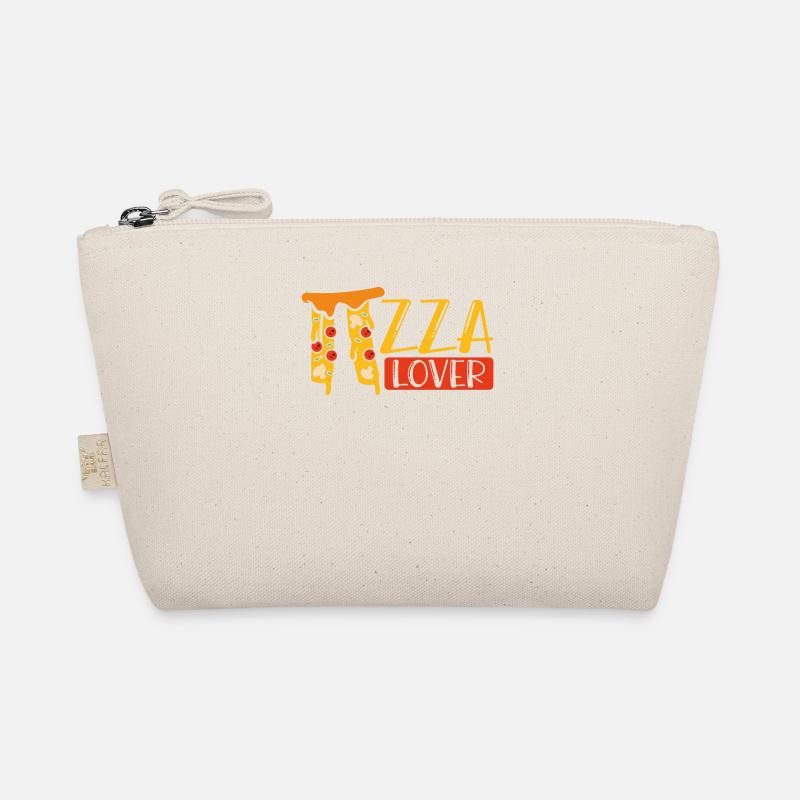 Mathematical Pizza Lover In White Organic Pouch