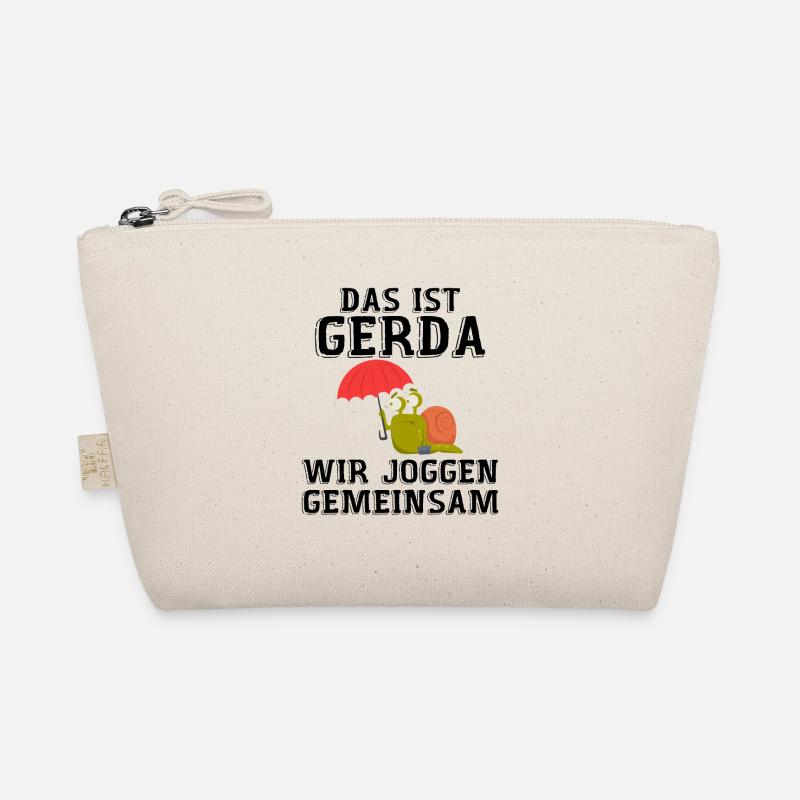 Das Ist Gerda Wir Joggen Gemeinsam Organic Pouch