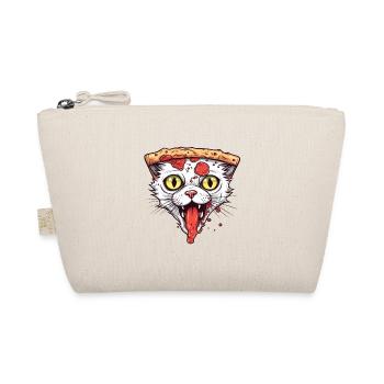 Pizza cat - Organic Pouch - nature - Front