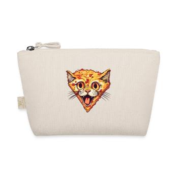 Pizza cat - Organic Pouch - nature - Front