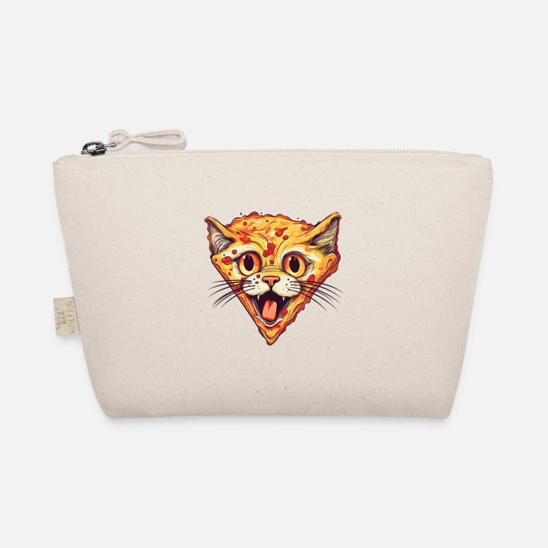 Pizza Katze Bio-Täschchen