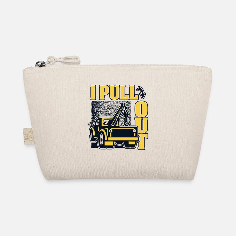 I Pull Out Tow Truck Towing Service Driver Organic Pouch