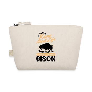 American buffalo bison water buffalo - Organic Pouch - nature - Front