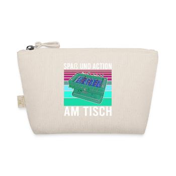 Tischfussball Geschenk Fans Wuzler Tischfussball - Bio-Täschchen - Natur - Vorne