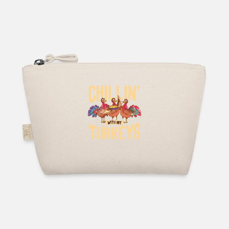 Chillin avec mes dindes Thanksgiving automne automne Trousse biologique