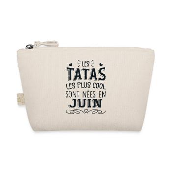 Anniversaire Tante Tata Juin Cadeau - Trousse biologique - nature - Devant