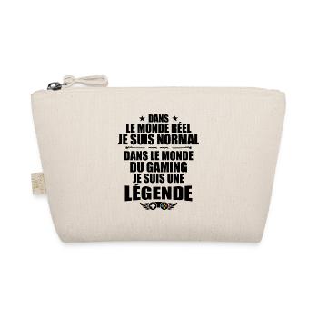 Dans Le Monde Du Gaming, Je Suis Une Légende ! - Trousse biologique - nature - Devant