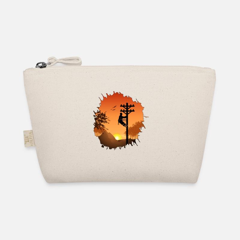 Leitungsmonteur Geschenk Männer Leitungsmonteur Bio-Täschchen