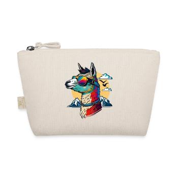 Lama refroidi avec des lunettes de soleil - Trousse biologique - nature - Devant