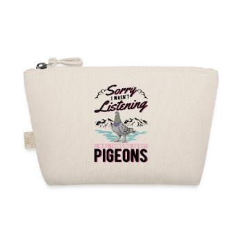 Pigeon Gift Pigeon Fancier City Pigeon Carrier Pigeon - Organic Pouch - nature - Front
