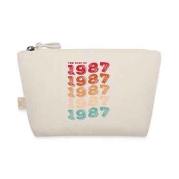 Vintage 1987 Gifts Legend for 36 Year Old - 36th - Organic Pouch - nature - Front