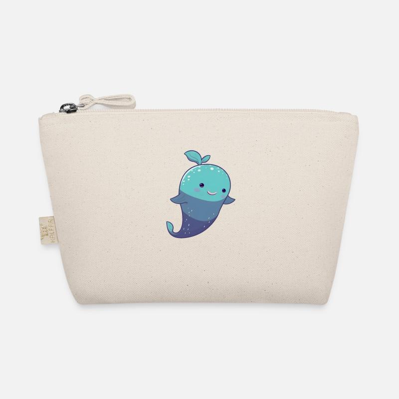 Cute cute whale Organic Pouch
