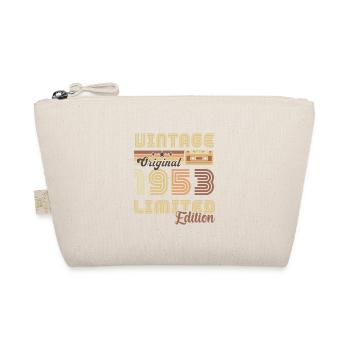 1953 Vintage Original 1953 Birthday Gift - Organic Pouch - nature - Front