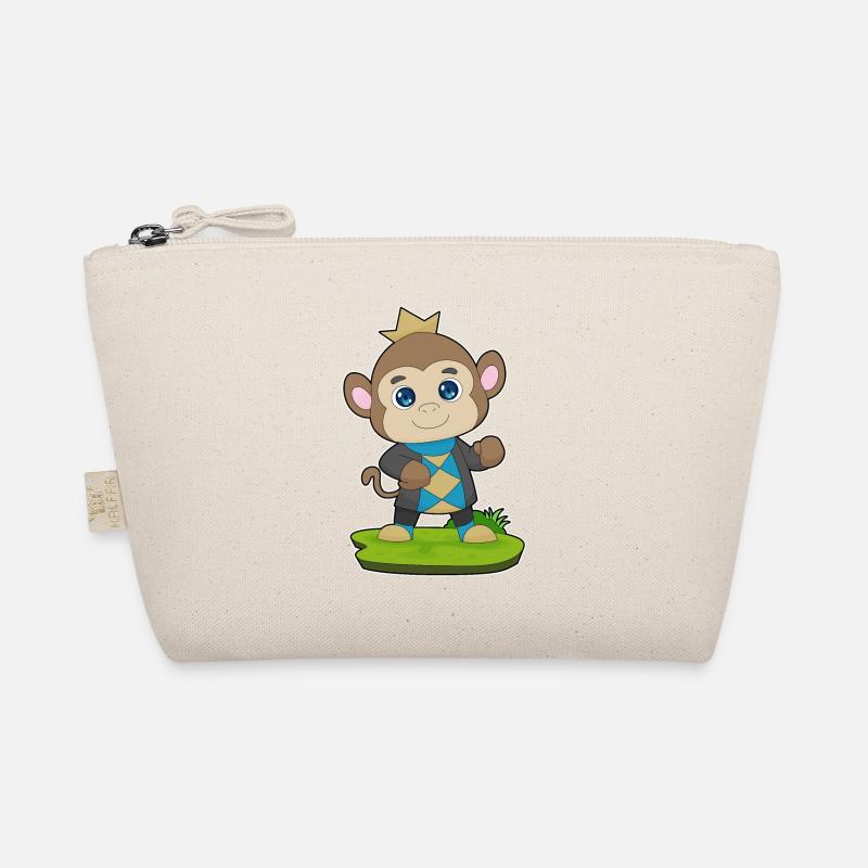 Monkey Prince Crown Organic Pouch