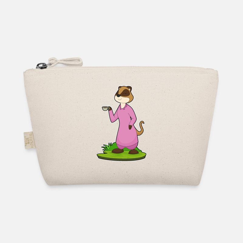 Erdmännchen Kaffee Tasse Bio-Täschchen