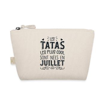 Anniversaire Tante Tata Juillet Cadeau - Trousse biologique - nature - Devant