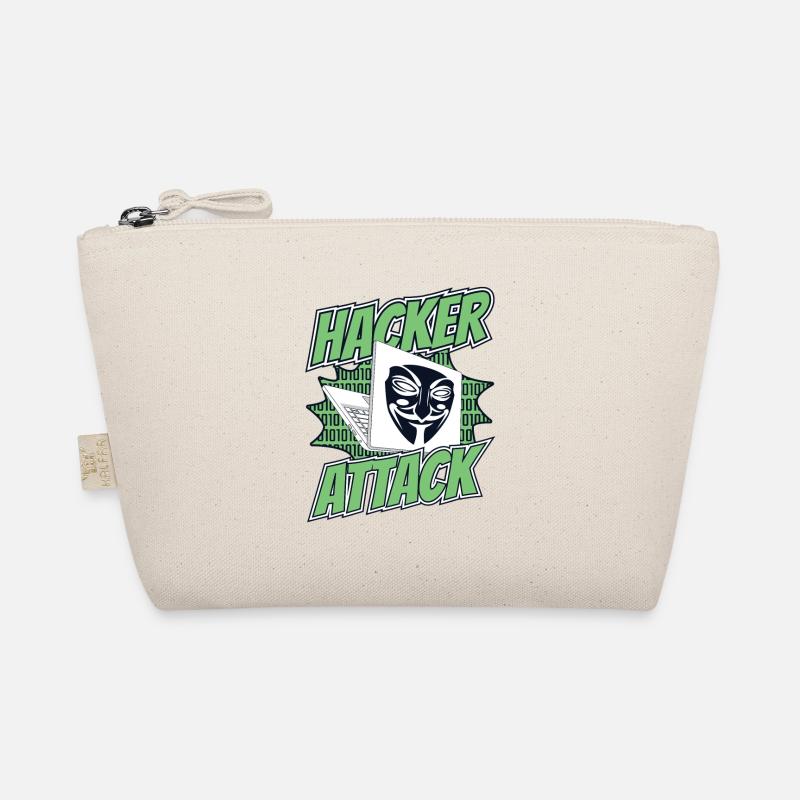 Hacker Attack Social Engineering Phishing Sniffer Bio-Täschchen