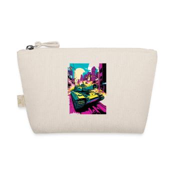 Tank Pop Art Style Comic Tank Léopard - Trousse biologique - nature - Devant
