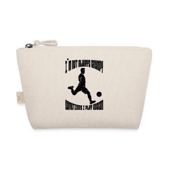 Soccer Team Soccer Design Soccer Player - Organic Pouch - nature - Front