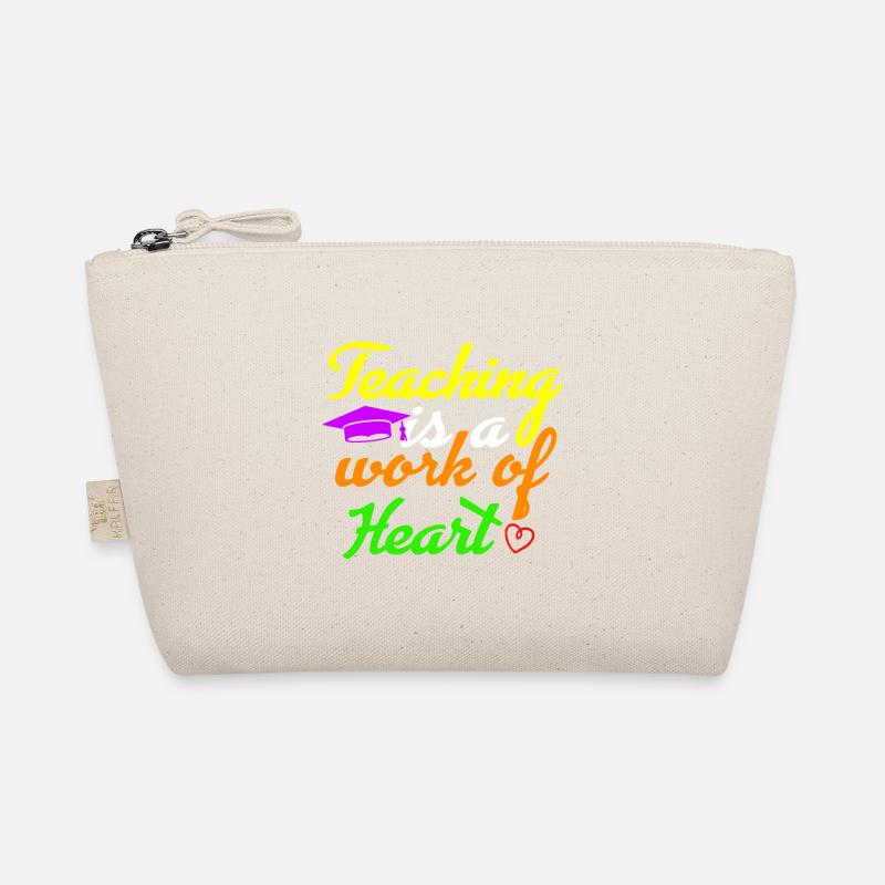 teaching is a work of heart, Lehrer*in, Erinnerung Bio-Täschchen