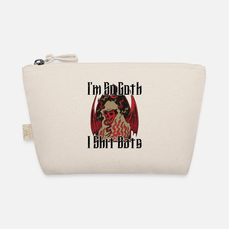 Satan Beelzebub Devil Gothic Pentagram Mystical Organic Pouch