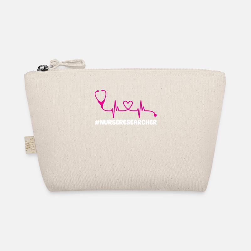 Nursing Scientist Heartbeat Stethoscope Organic Pouch