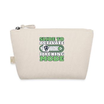 Slide To Activate Hacking Mode Phishing Sniffer - Organic Pouch - nature - Front