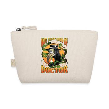 Horror Plague Doctor Film Festival Halloween Zombie - Organic Pouch - nature - Front