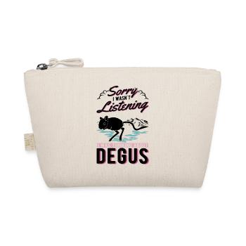 Degu Gift Shrub Rat Forest Degu - Organic Pouch - nature - Front