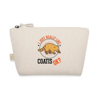 I just like coatis - Organic Pouch - nature - Front