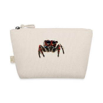 Spinne Springspinne Vogelspinne Tarantula Spinnen - Bio-Täschchen - Natur - Vorne