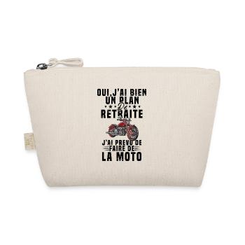 Motard Homme Moto Retraite Cadeau Motorcycle - Trousse biologique - nature - Devant