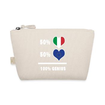 Europe et Italie 100% drapeaux fantastiques - Trousse biologique - nature - Devant