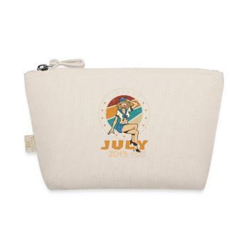 Juli 2013 Juli Geburtstagsgeschenk Juli 2013 - Bio-Täschchen - Natur - Vorne