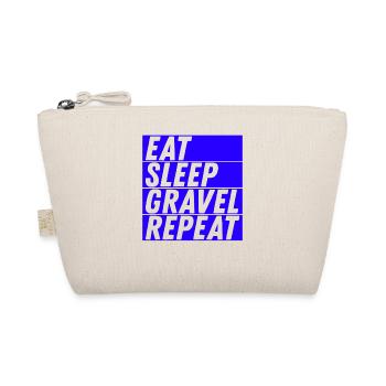 Manger Dormir Gravel Répéter Gravel Vélo Cycliste - Trousse biologique - nature - Devant