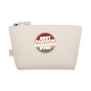 Vintage Best Fashion Designer Ever Designing - Organic Pouch - nature - Front