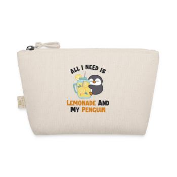 Lemonade and my Penguin Lemonade Lovers - Organic Pouch - nature - Front