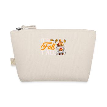 It's autumn her all gnome pumpkin Halloween harvest - Organic Pouch - nature - Front