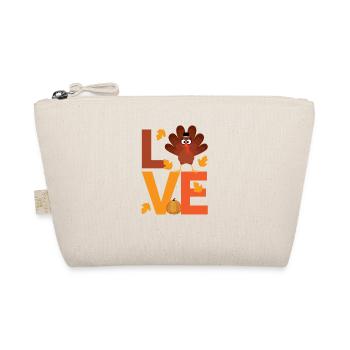 Cher Pèlerin Turquie Amoureux Mignon Merci - Trousse biologique - nature - Devant