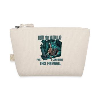 Firewall first Wikinger programmierer - Bio-Täschchen - Natur - Vorne