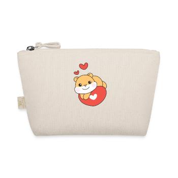 Hamsters pour la Saint-Valentin mignons animaux coeurs - Trousse biologique - nature - Devant